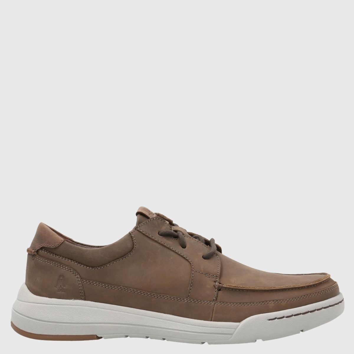HUSH PUPPIES - Fontier Zapatilla Urbana Hombre Cuero Café Hush Puppies
