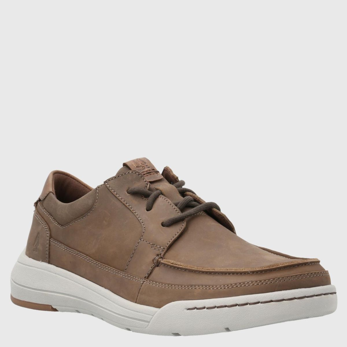 HUSH PUPPIES - Fontier Zapatilla Urbana Hombre Cuero Café Hush Puppies