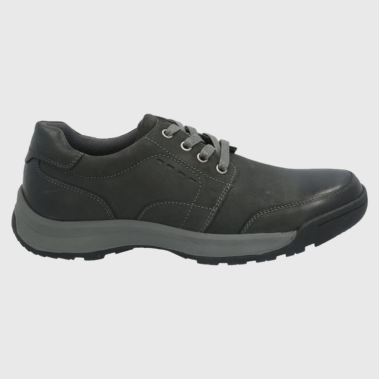Duran Zapato Casual Hombre Cuero Gris