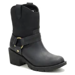 CAT - Rewrite Harness Bota Mujer Negro