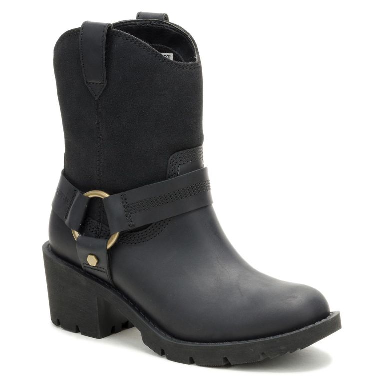 Rewrite Harness Bota Mujer Negro