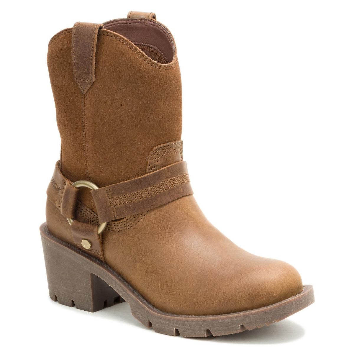 CAT - Rewrite Harness Bota Mujer Café Cat