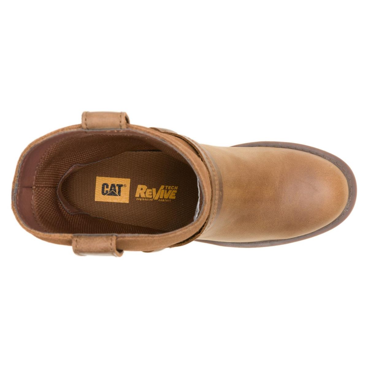 CAT - Rewrite Harness Bota Mujer Café Cat