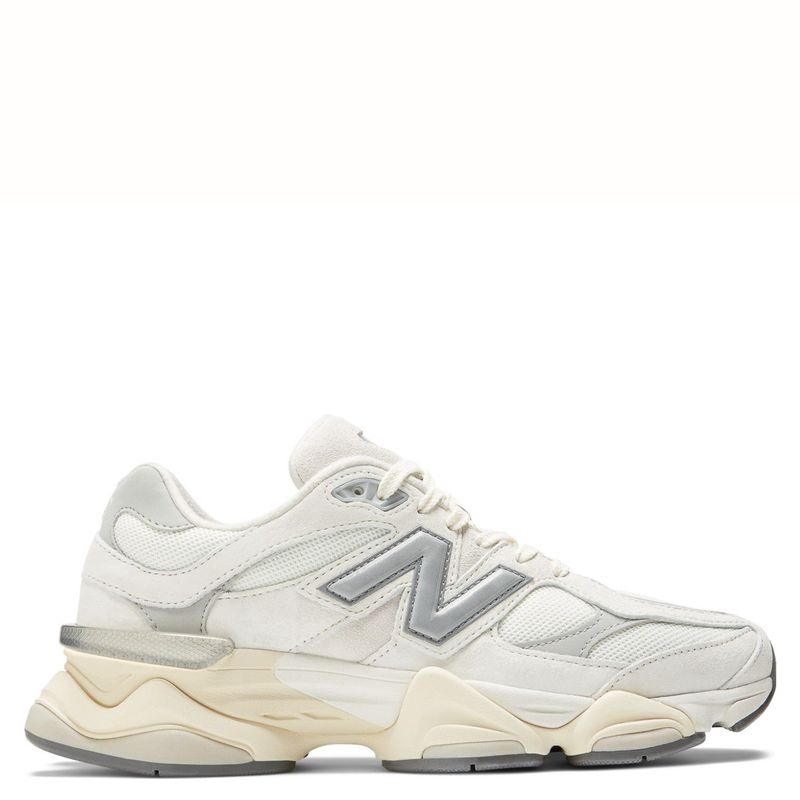 NEW BALANCE - 9060 Zapatilla Urbana Mujer Cuero Blanco New Balance