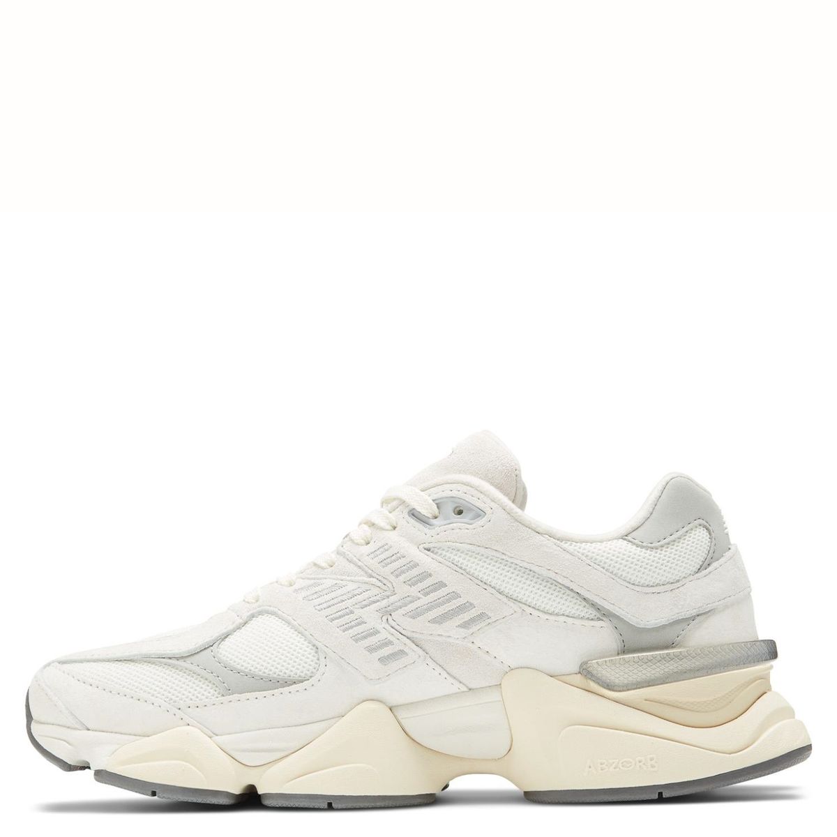 NEW BALANCE - 9060 Zapatilla Urbana Mujer Cuero Blanco New Balance