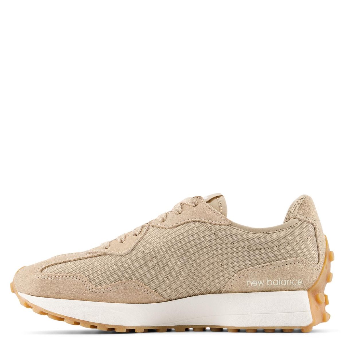 NEW BALANCE - Zapatilla Urbana Cuero Beige Mujer New Balance
