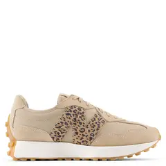 NEW BALANCE - 327 Zapatilla Urbana Mujer Cuero Beige
