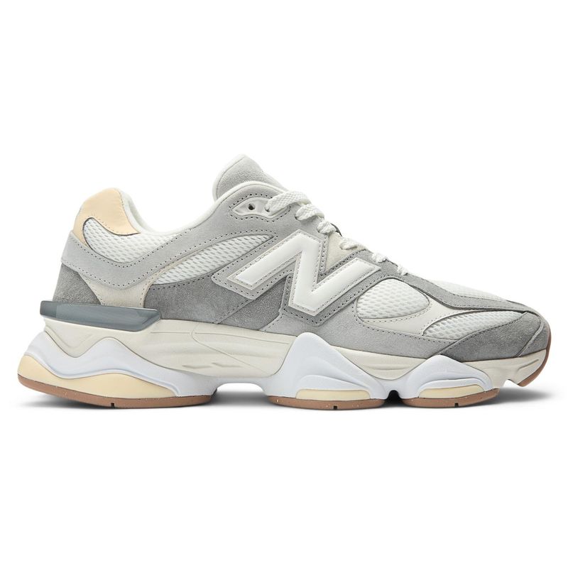 NEW BALANCE - 9060 Zapatilla Urbana Mujer Cuero Gris New Balance