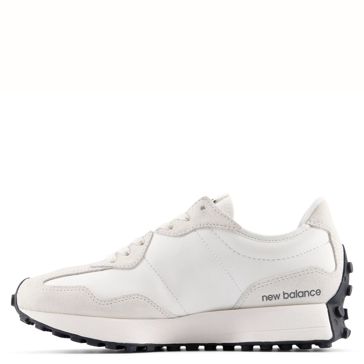 NEW BALANCE - 327 Zapatilla Urbana Mujer Cuero Blanco New Balance