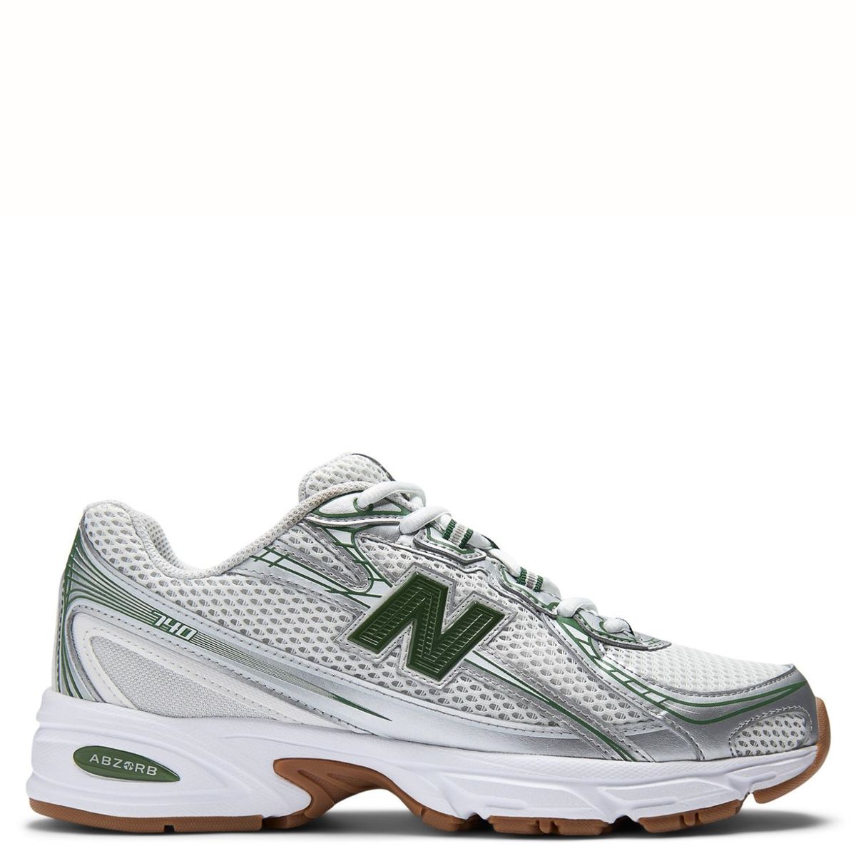 NEW BALANCE - 740 Zapatilla Urbana Mujer Cuero Blanco New Balance