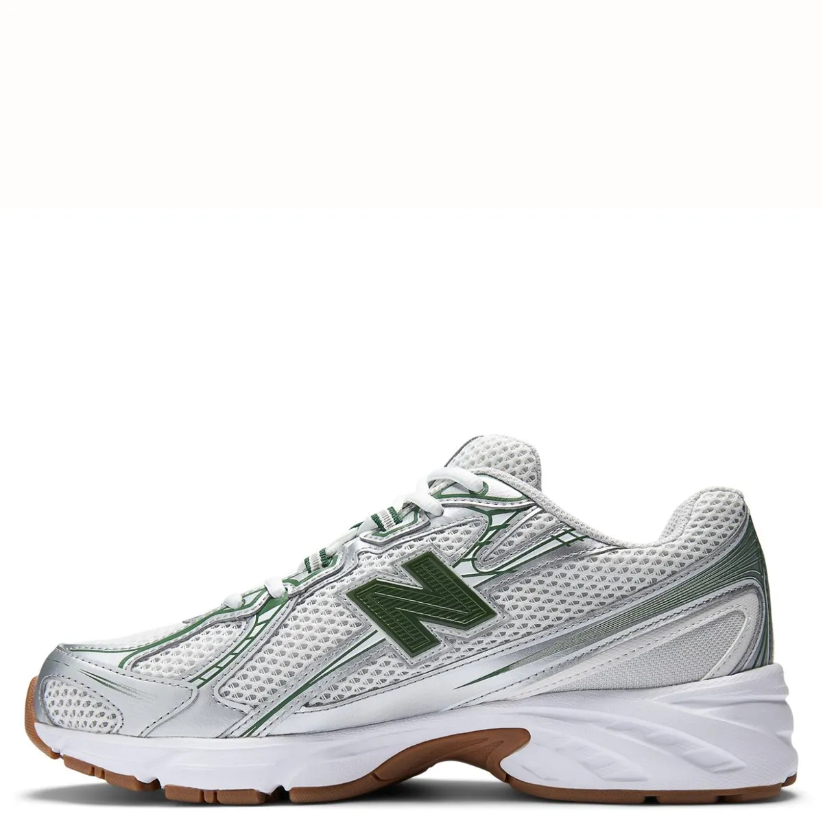 NEW BALANCE - 740 Zapatilla Urbana Mujer Cuero Blanco New Balance