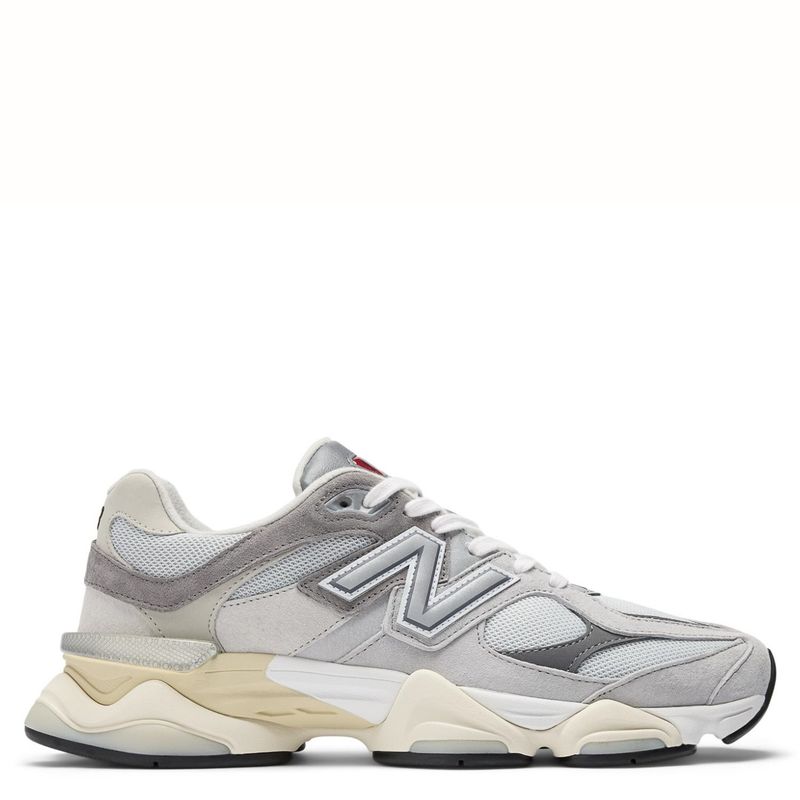 NEW BALANCE - 9060 Zapatilla Urbana Mujer Cuero Gris New Balance