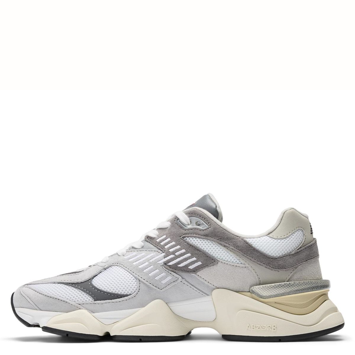 NEW BALANCE - 9060 Zapatilla Urbana Mujer Cuero Gris New Balance