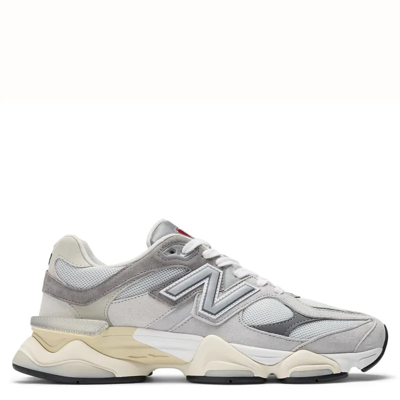NEW BALANCE - 9060 Zapatilla Urbana Mujer Cuero Gris New Balance
