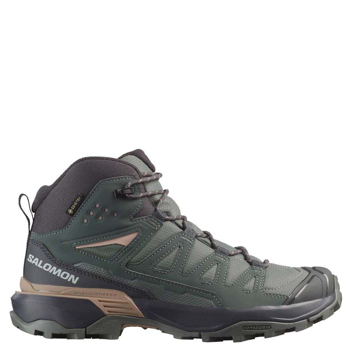 SALOMON - X Ultra 360 Mid Bota Outdoor Y Trekking Mujer Verde Salomon