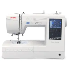JANOME - Máquina De Coser Y Bordadora Mc1000