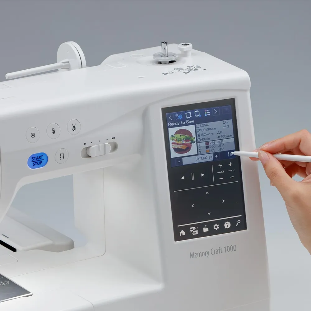 Janome MC1000 Blanco, foto 5