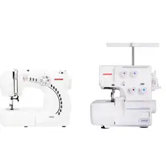 JANOME - Combo Máquina De Coser 1000A+8002D
