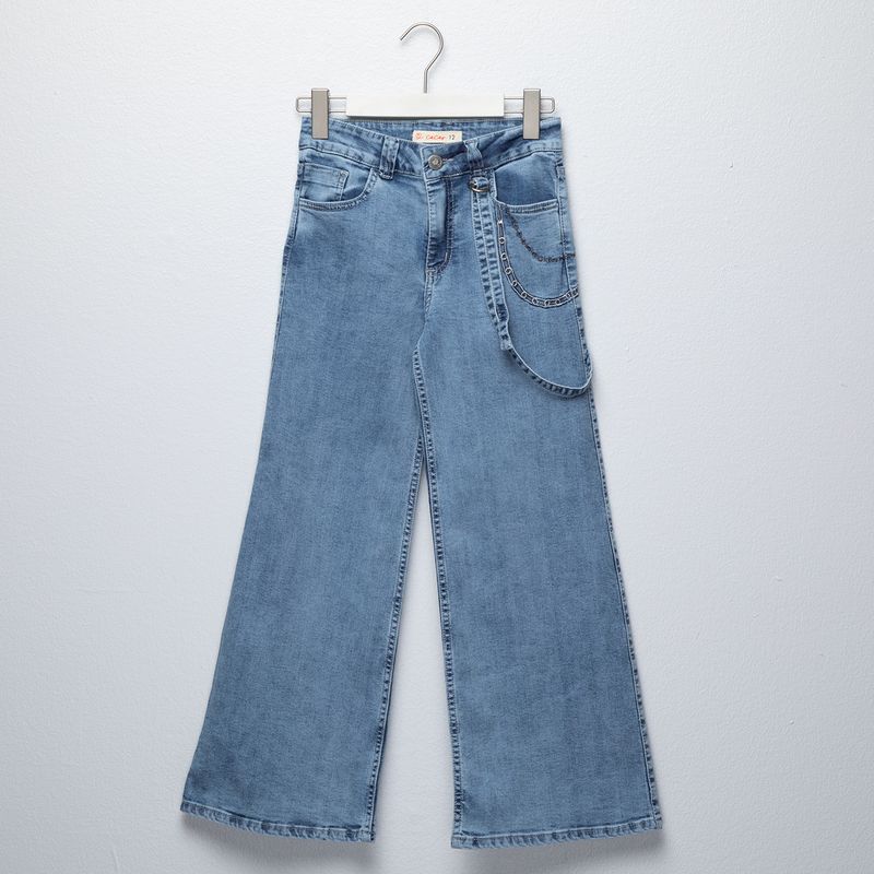 CACAO - Jeans Algodón Niña Cacao