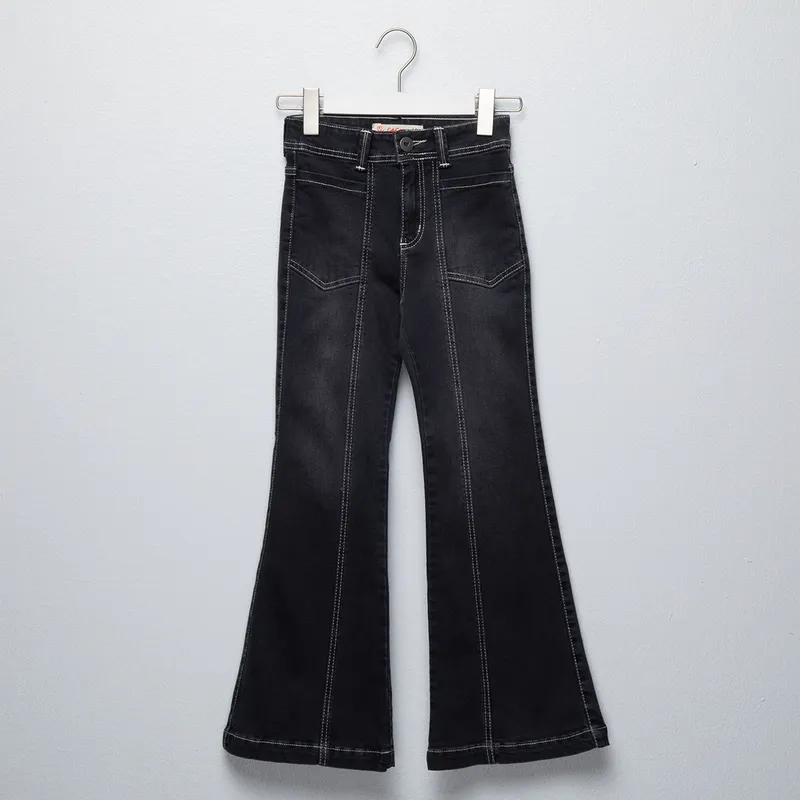CACAO - Jeans Algodón Niña Cacao