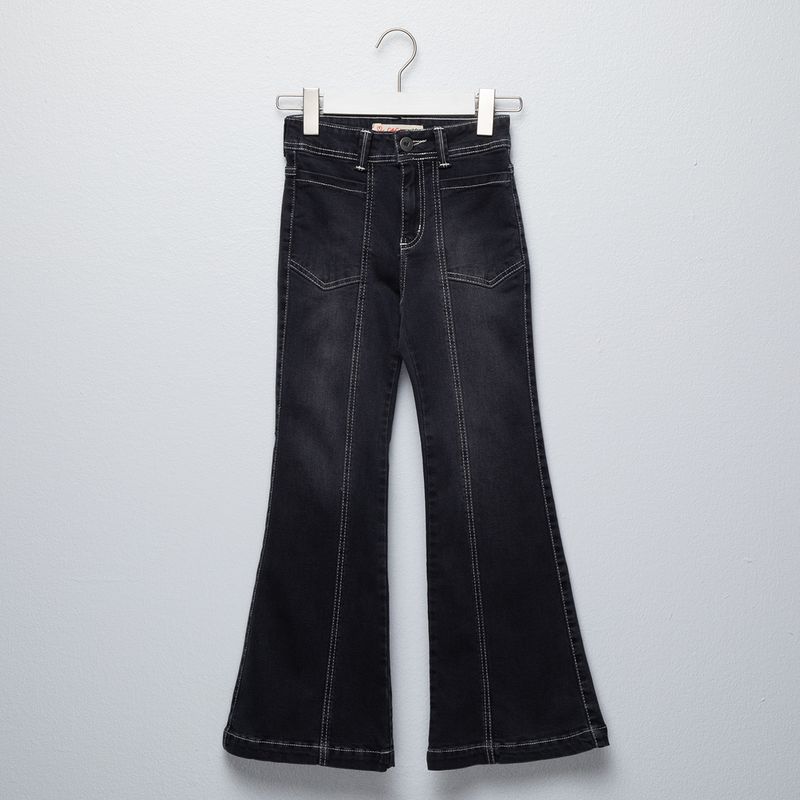 CACAO - Jeans Algodón Niña Cacao