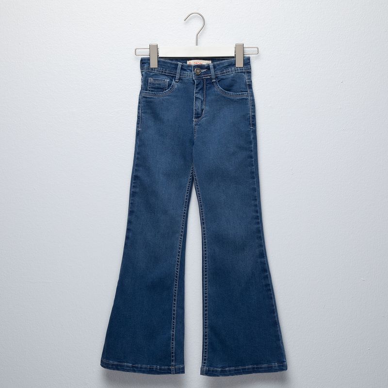 CACAO - Jeans Algodón Niña Cacao