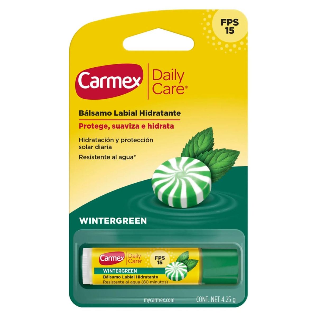 CARMEX - Carmex Wintergreen Barra - Bálsamo Labial - FPS15