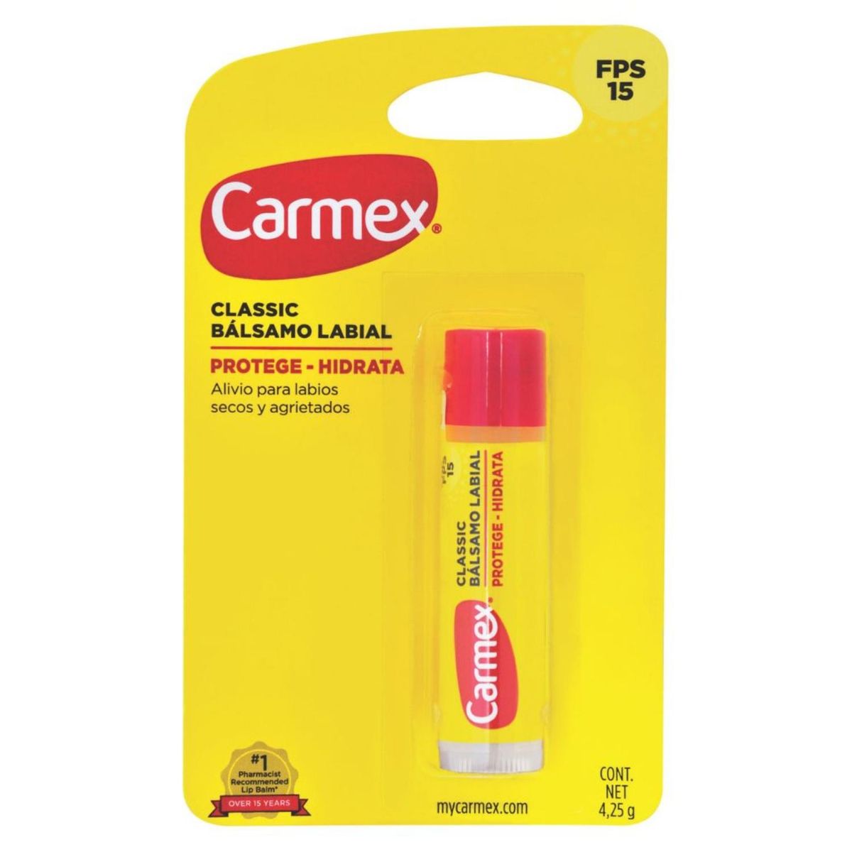 CARMEX - Carmex Clásico Barra - Bálsamo Labial - FPS15