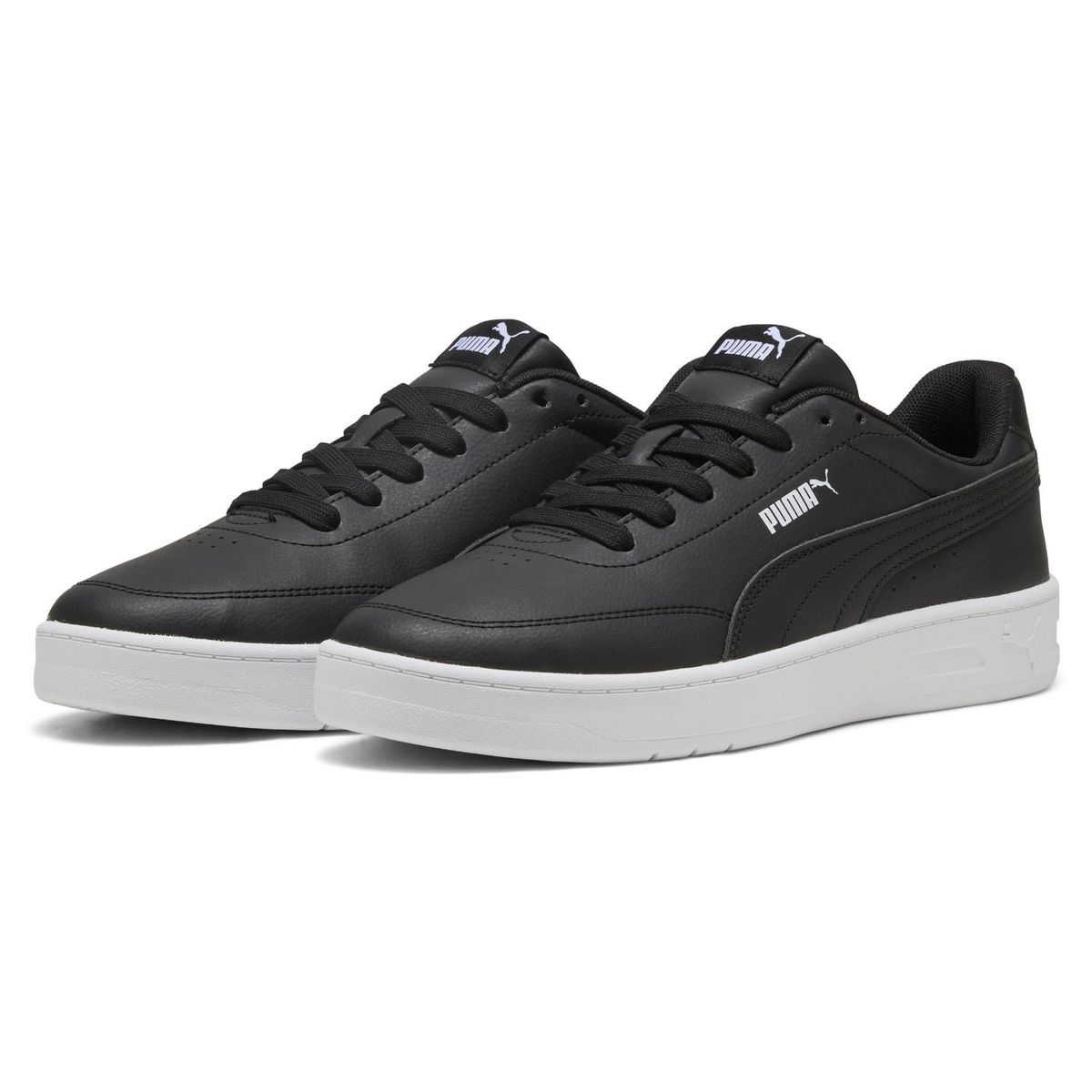 PUMA - Court Classic Zapatilla Urbana Hombre Negro Puma