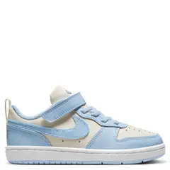 NIKE - Court Borough Low Zapatilla Urbana Niña Negro (28.5 a 34)