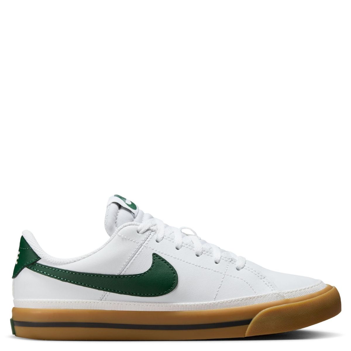 NIKE - Court Legacy Zapatilla Urbana Niño Cuero Blanco (34.5 a 37.5) Nike