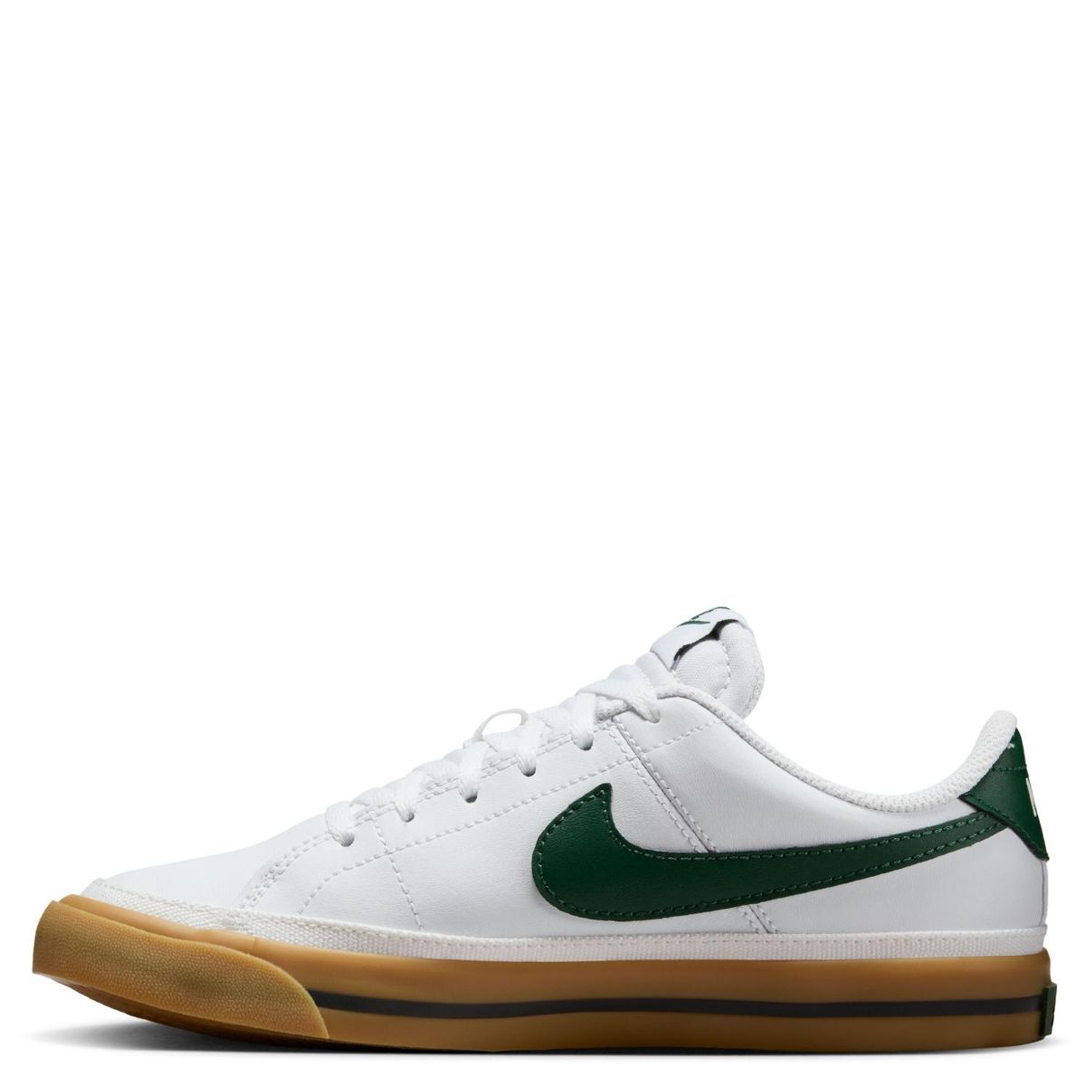 NIKE - Court Legacy Zapatilla Urbana Niño Cuero Blanco (34.5 a 37.5) Nike