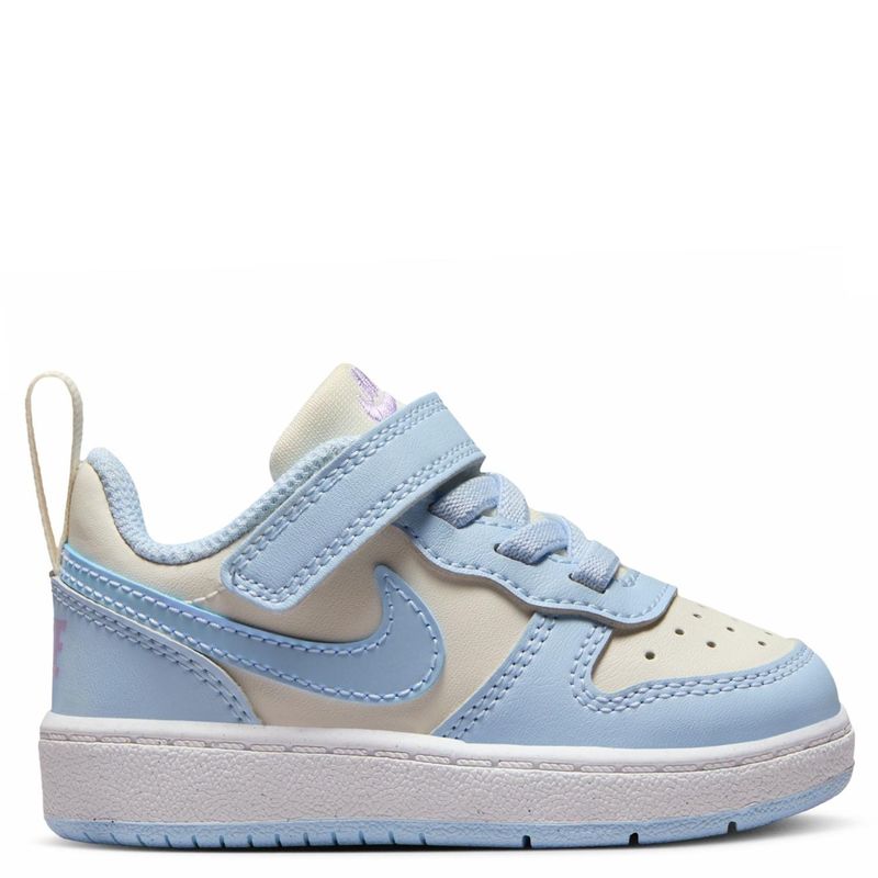 NIKE - Court Borough Low Zapatilla Urbana Niña Negro (17.5 a 26) Nike