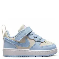NIKE - Court Borough Low Zapatilla Urbana Niña Negro (17.5 a 26)