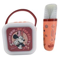 Karaoke Con Micrófono Rojo