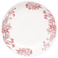 Set 4 Platos Base Flor Cherry Porcelana