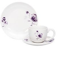 Juego De Vajilla 12 Piezas Adela Porcelana