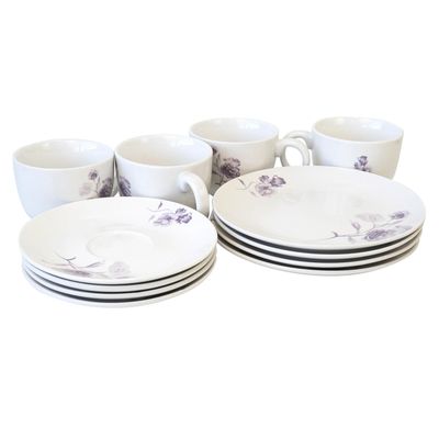 Imagen 2 del producto Juego De Vajilla 12 Piezas Adela Porcelana