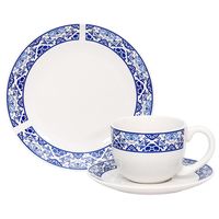 Juego De Vajilla 12 Piezas Amelia Porcelana