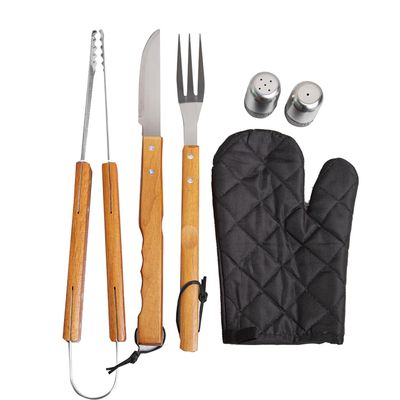 Imagen 2 del producto Set Parrillero Brasas 7 Piezas