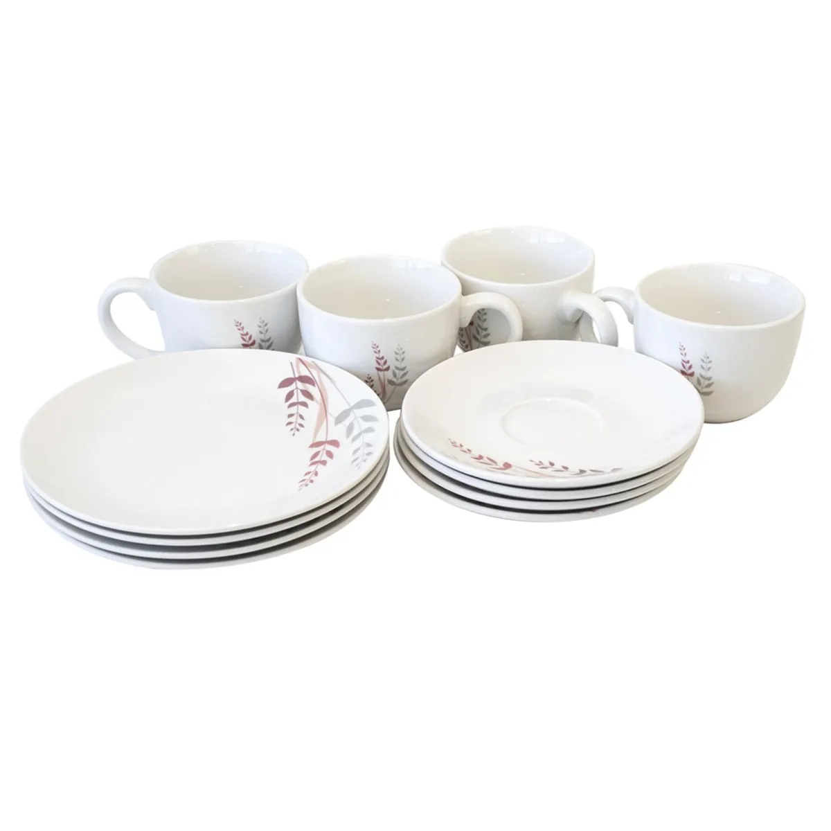 DORAL - Juego De Vajilla 12 Piezas Sofía Porcelana Doral