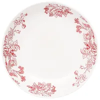 Set 4 Platos Hondo Flor Cherry Porcelana