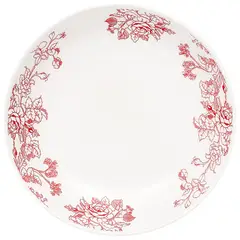 DORAL - Set 4 Platos Hondo Flor Cherry Porcelana