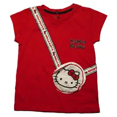 HELLO KITTY - Polera Niña Algodón