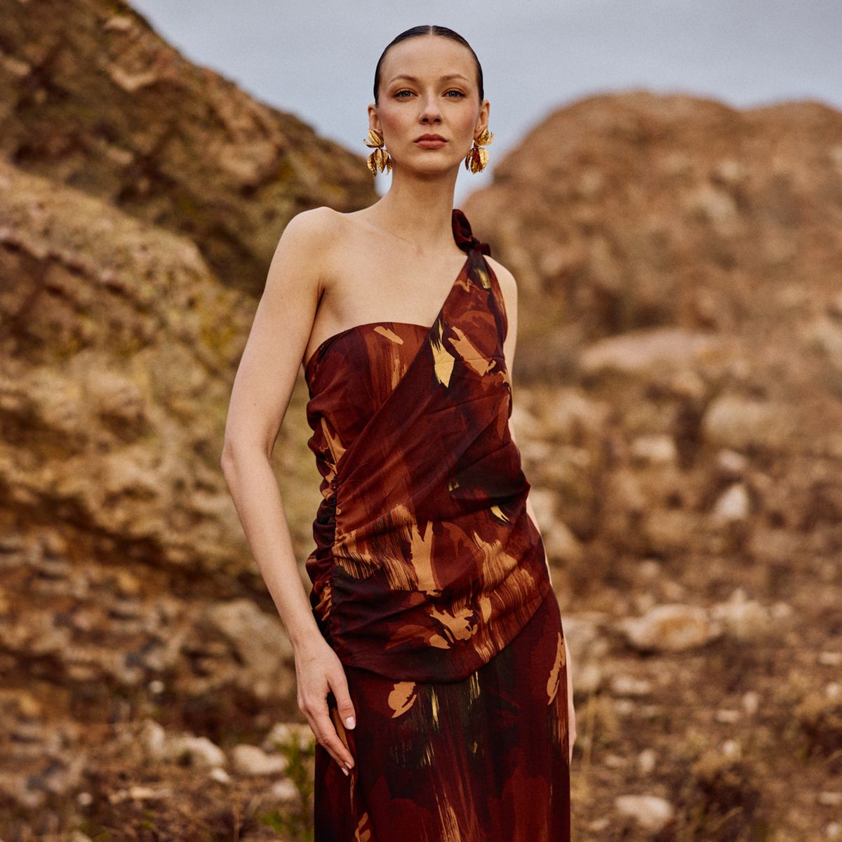 MUTH - Vestido Fiesta Largo Mujer Muth