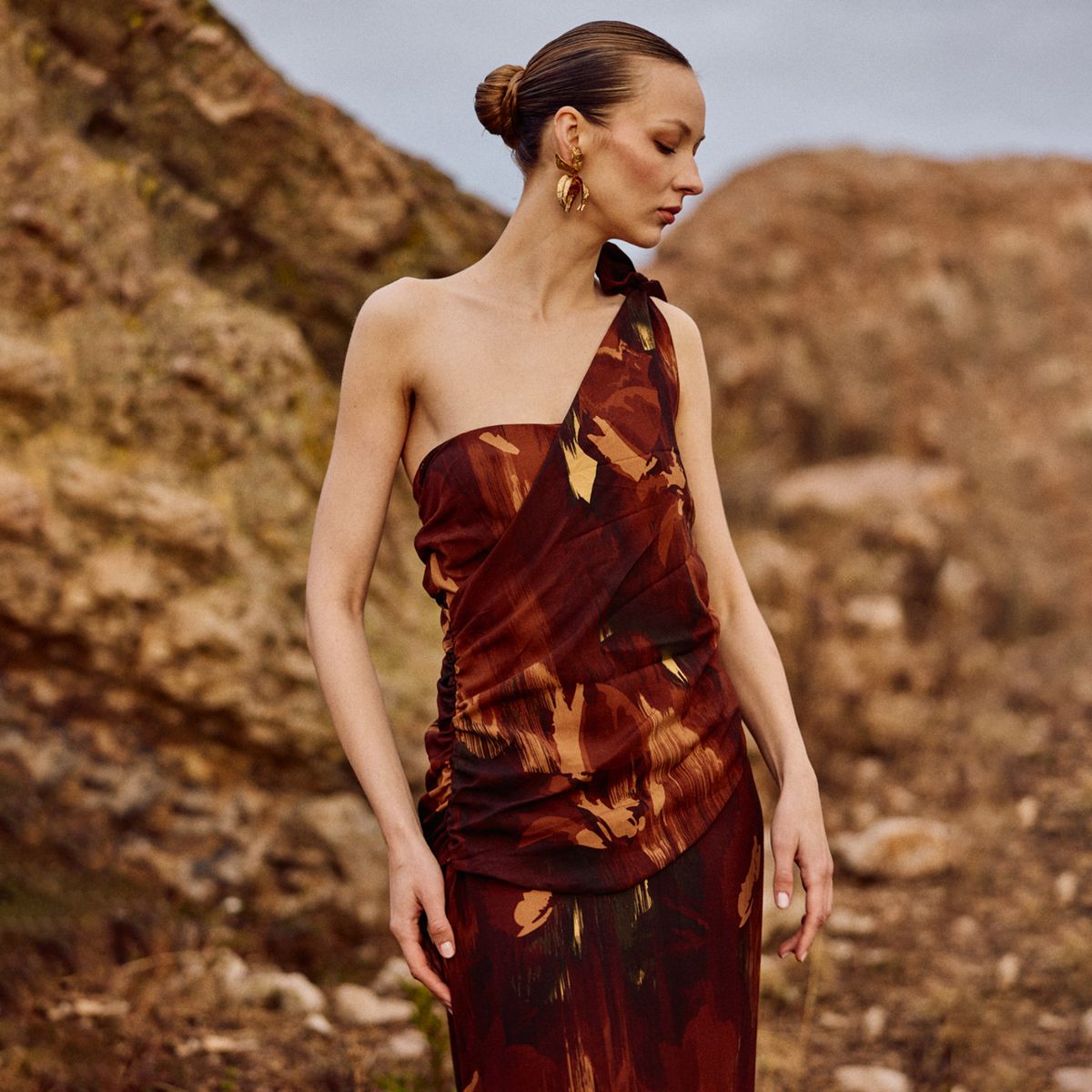 MUTH - Vestido Fiesta Largo Mujer Muth