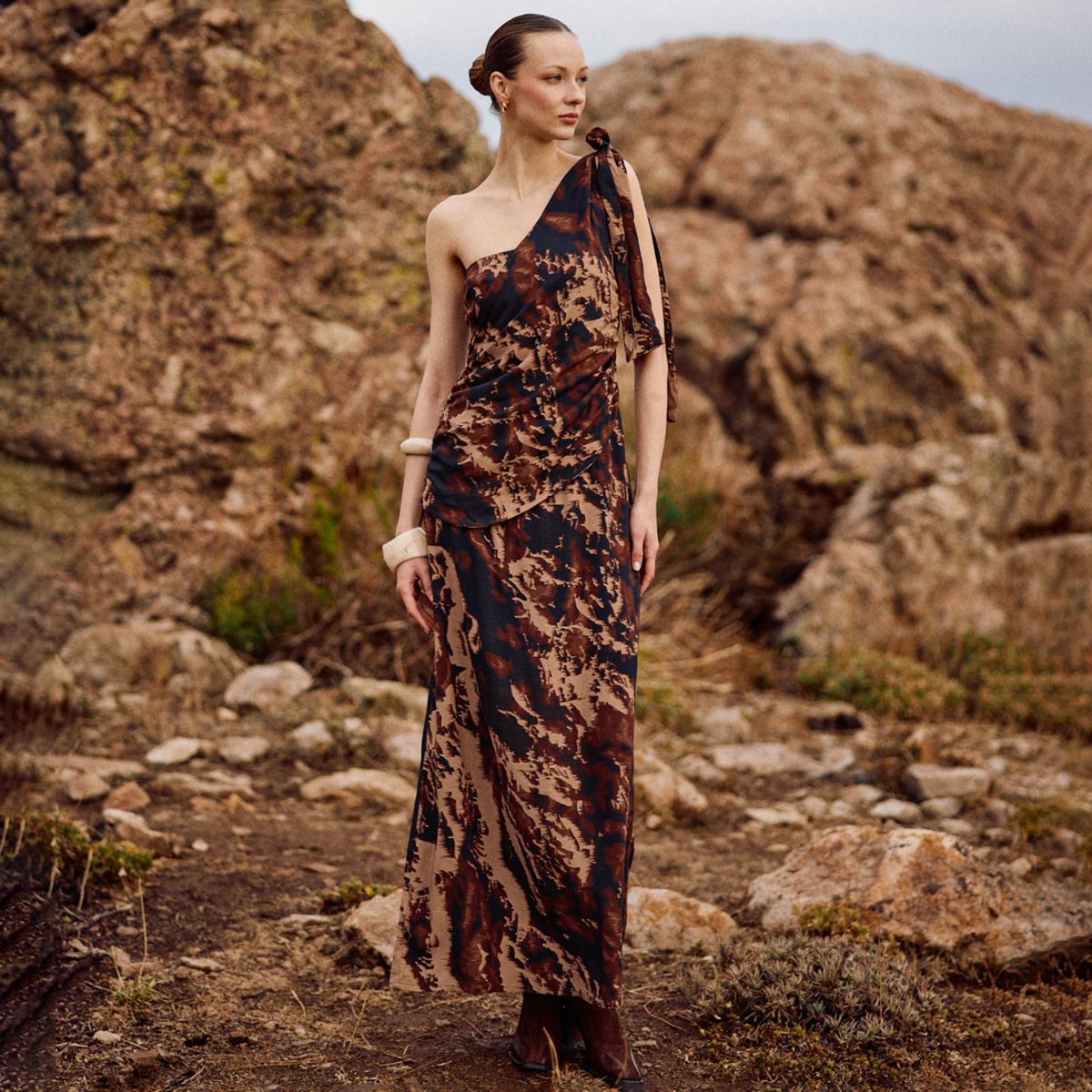 MUTH - Vestido Fiesta Largo Mujer Muth