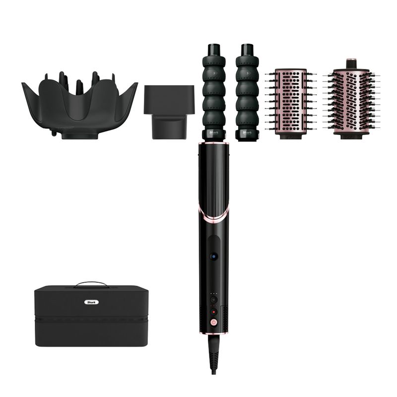 SHARK - Secador Flexstyle Negro 5 En 1 Shark