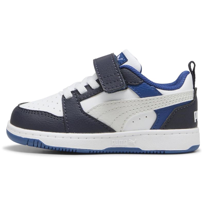 PUMA - Puma Rebound V6 Lo Ac+ Inf Zapatilla Urbana Niño Blanco (21 a 27) Puma