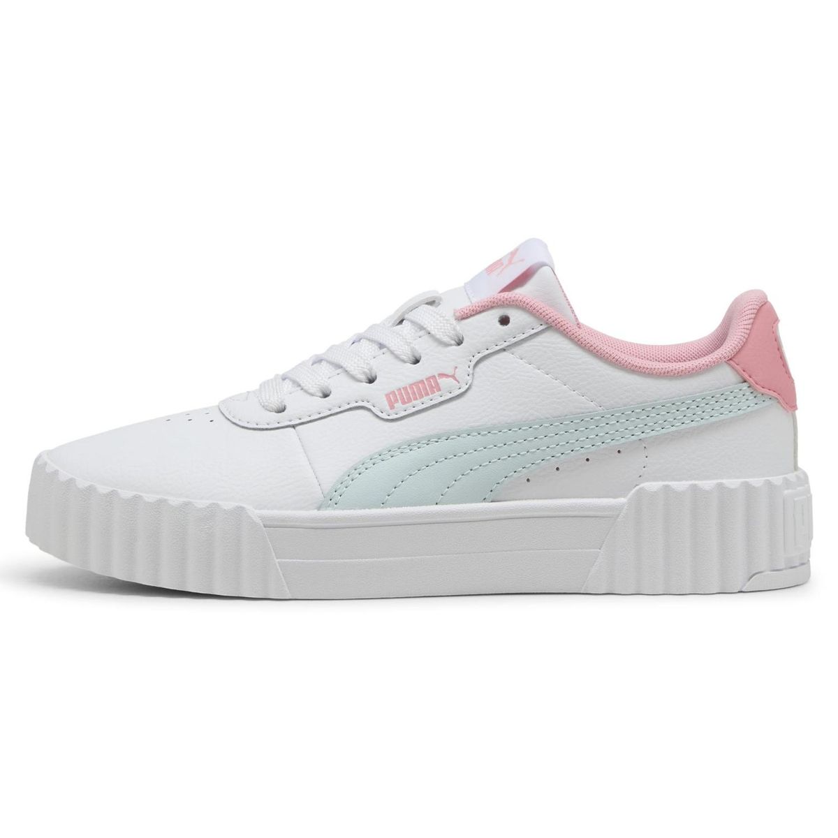 PUMA - Carina 3.0 Jr Zapatilla Urbana Niña Blanco (35.5 a 39) Puma
